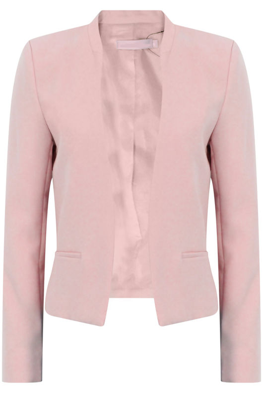 Rose Pocket Detail Blazer