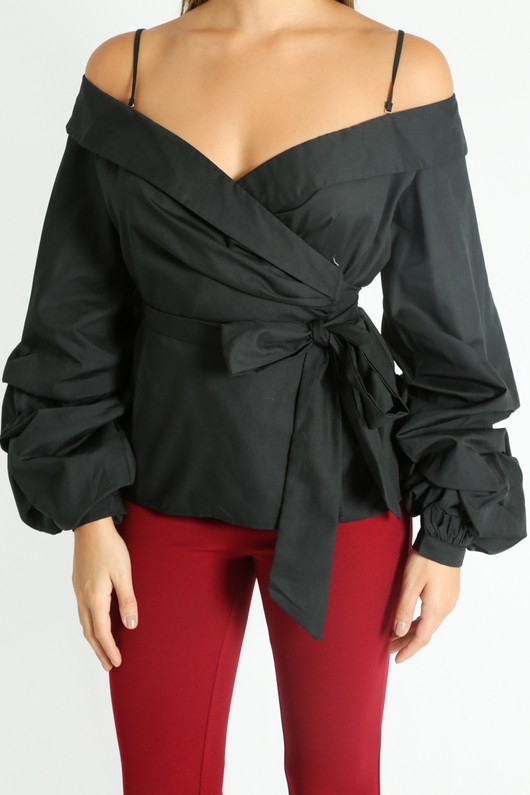 g/429/Wrap_Blouse_With_Puff_Sleeve_In_Black-5__78772.jpg