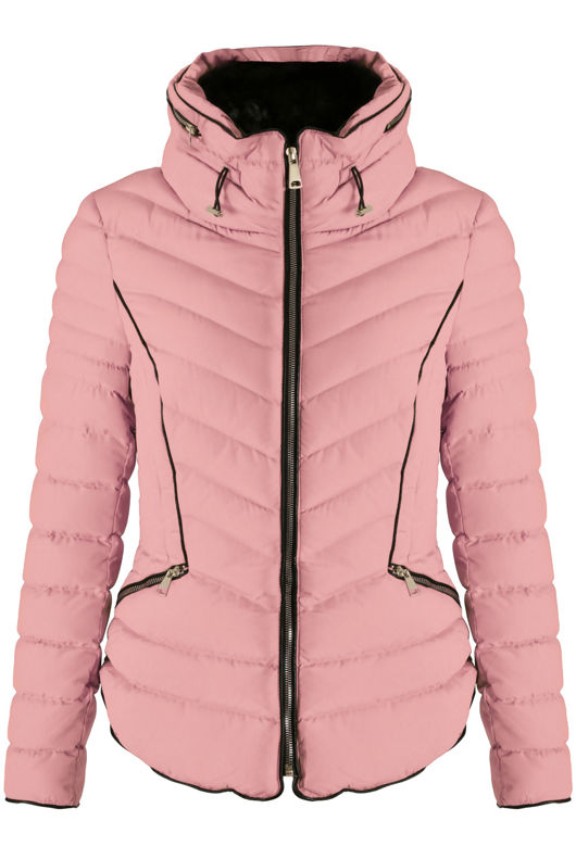 Funnel Neck Puffer Jacket