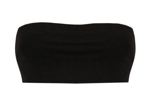 Black Elasticated Back Soft Bralet