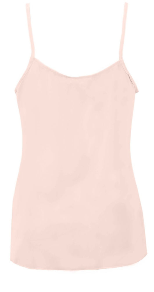 Rose Strappy Mesh Detail Chiffon Top 