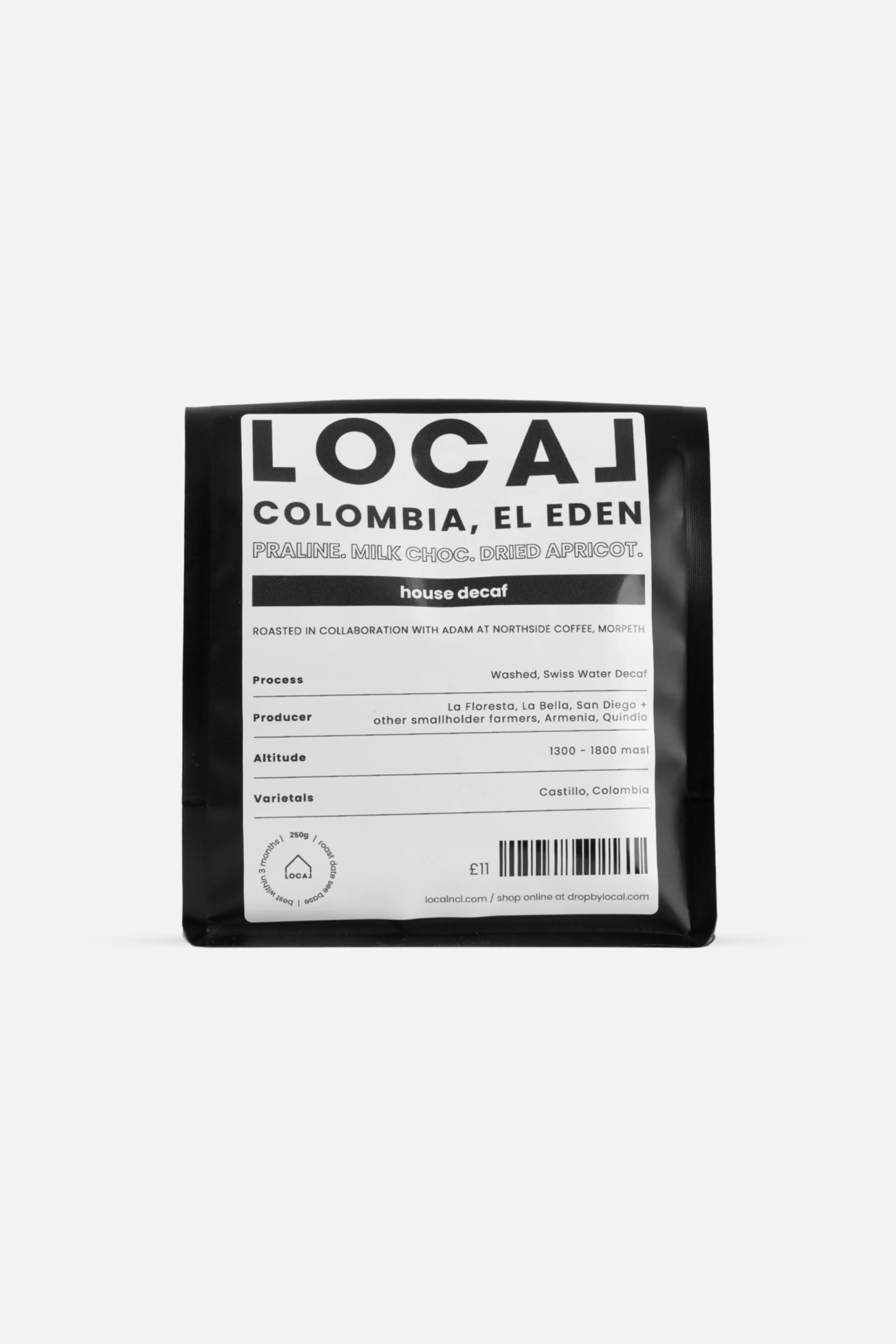 LOCAL House Decaf - El Eden, Colombia product photo