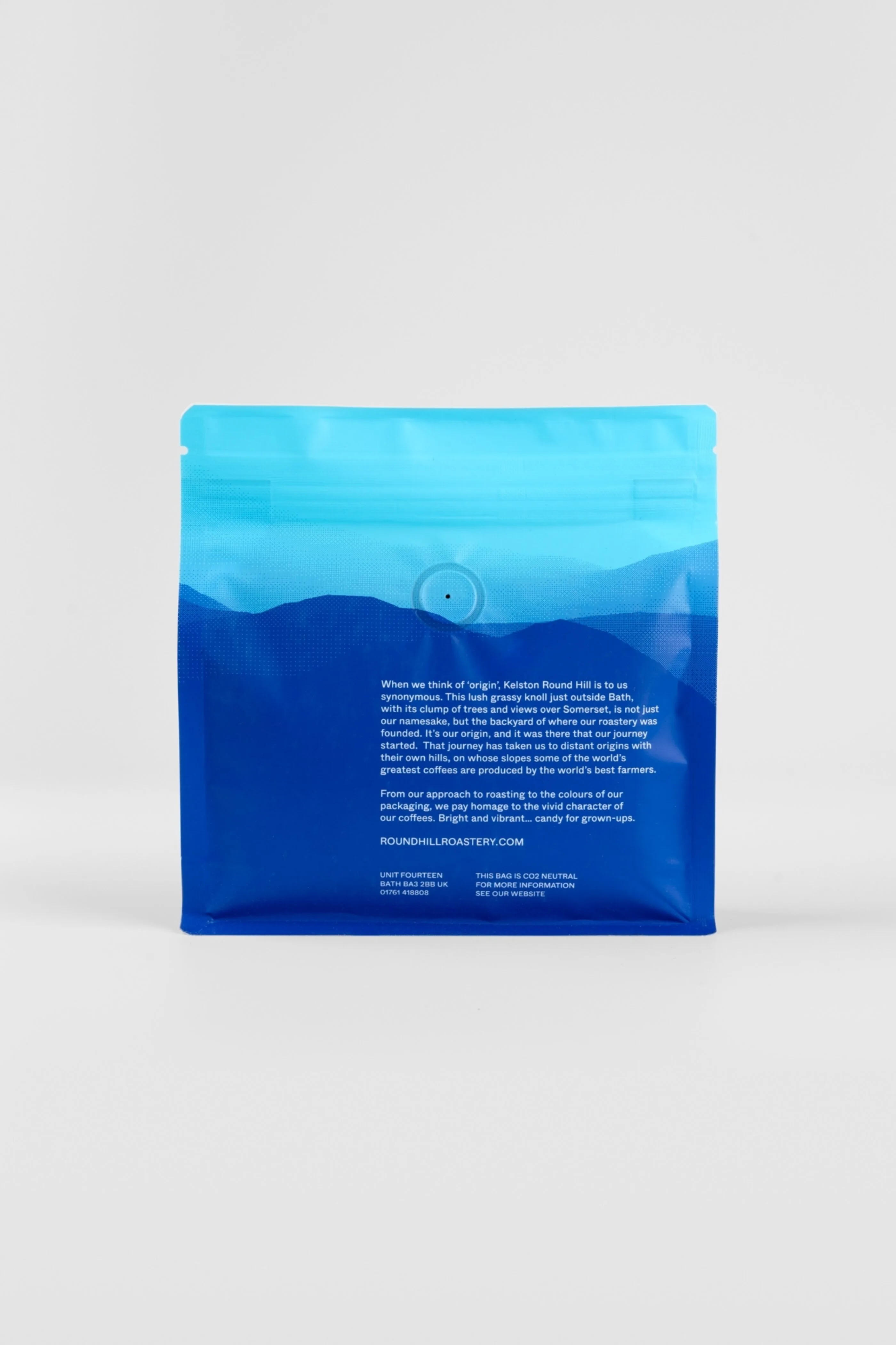 Round hill roastery blue back