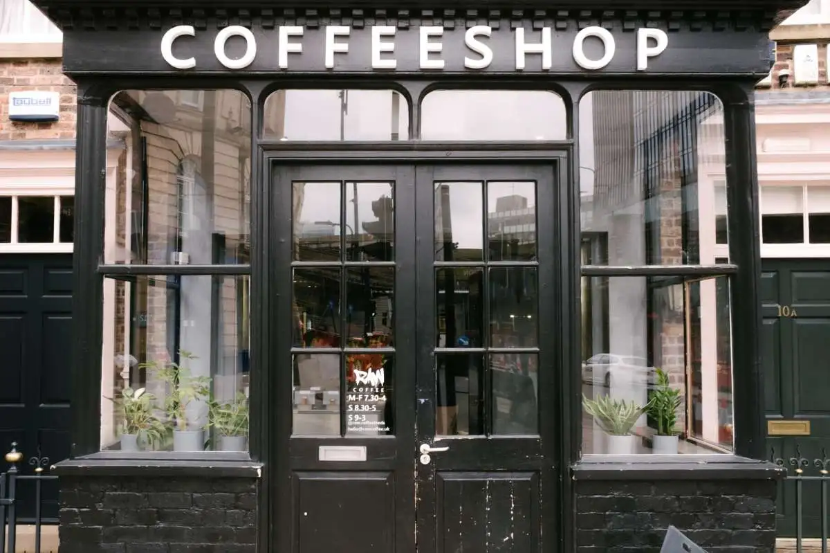 RAW coffee shop image