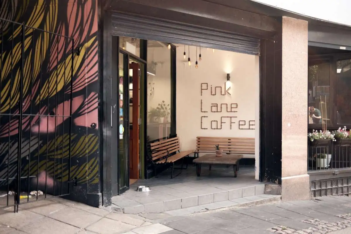 Pink Lane coffee shop image