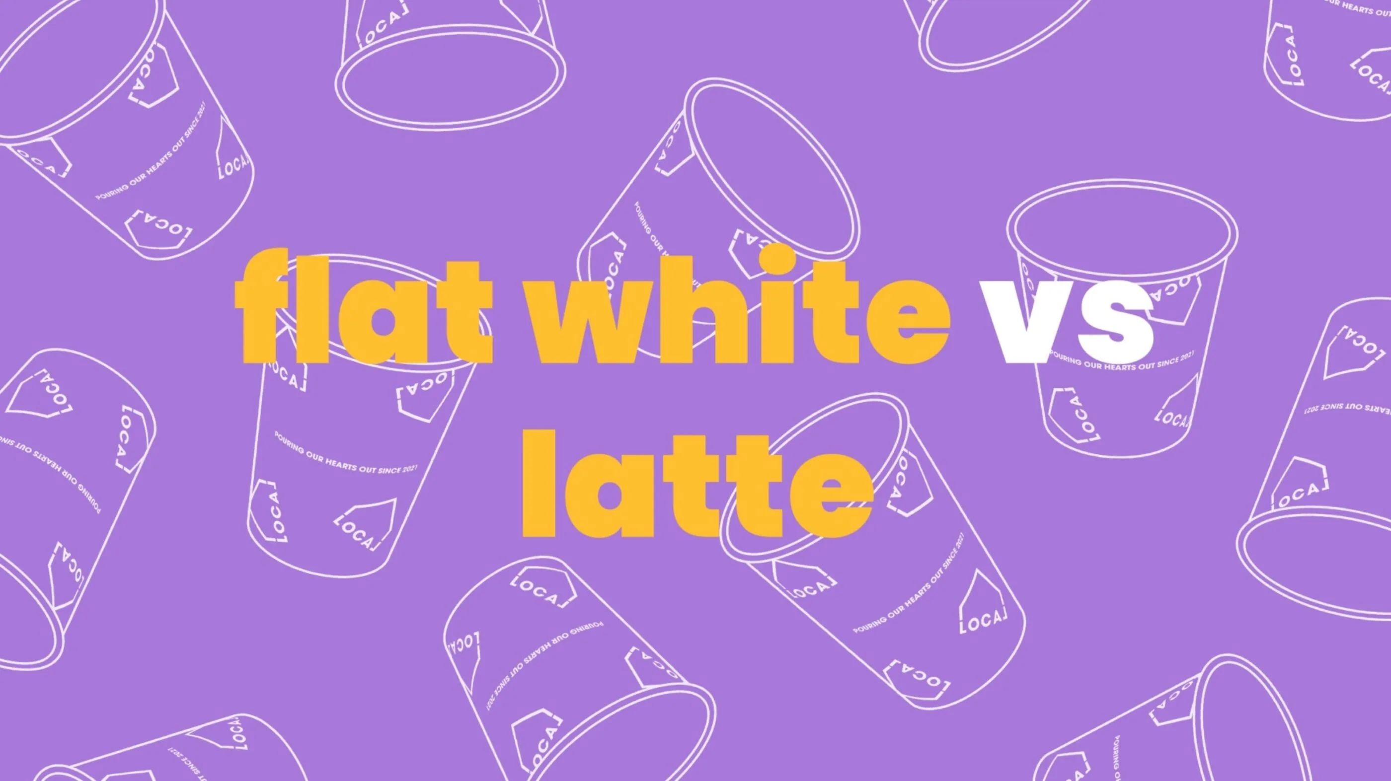 What is the difference between a Flat White and a Latte? blog image