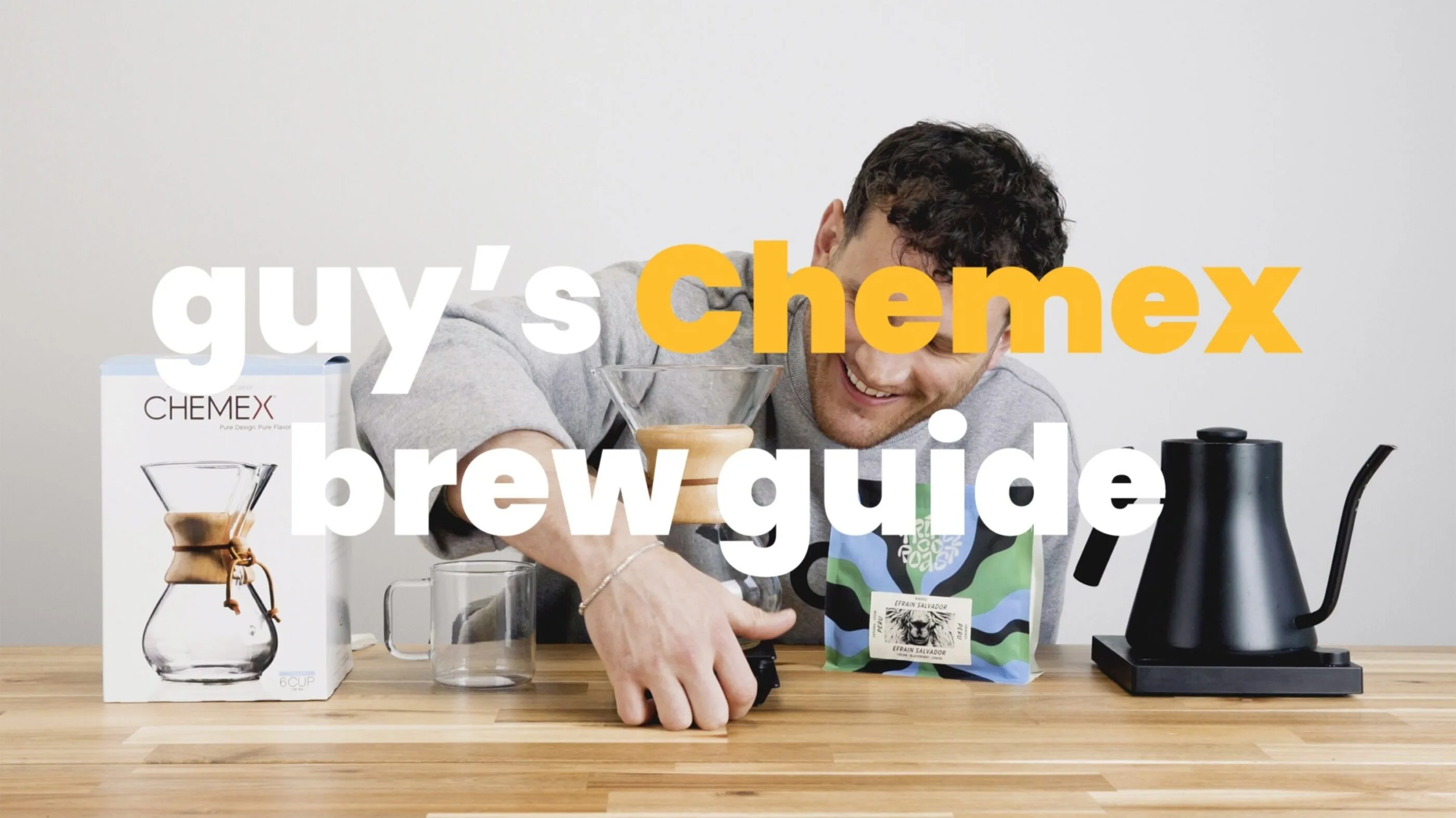 How to brew coffee with a Chemex blog image