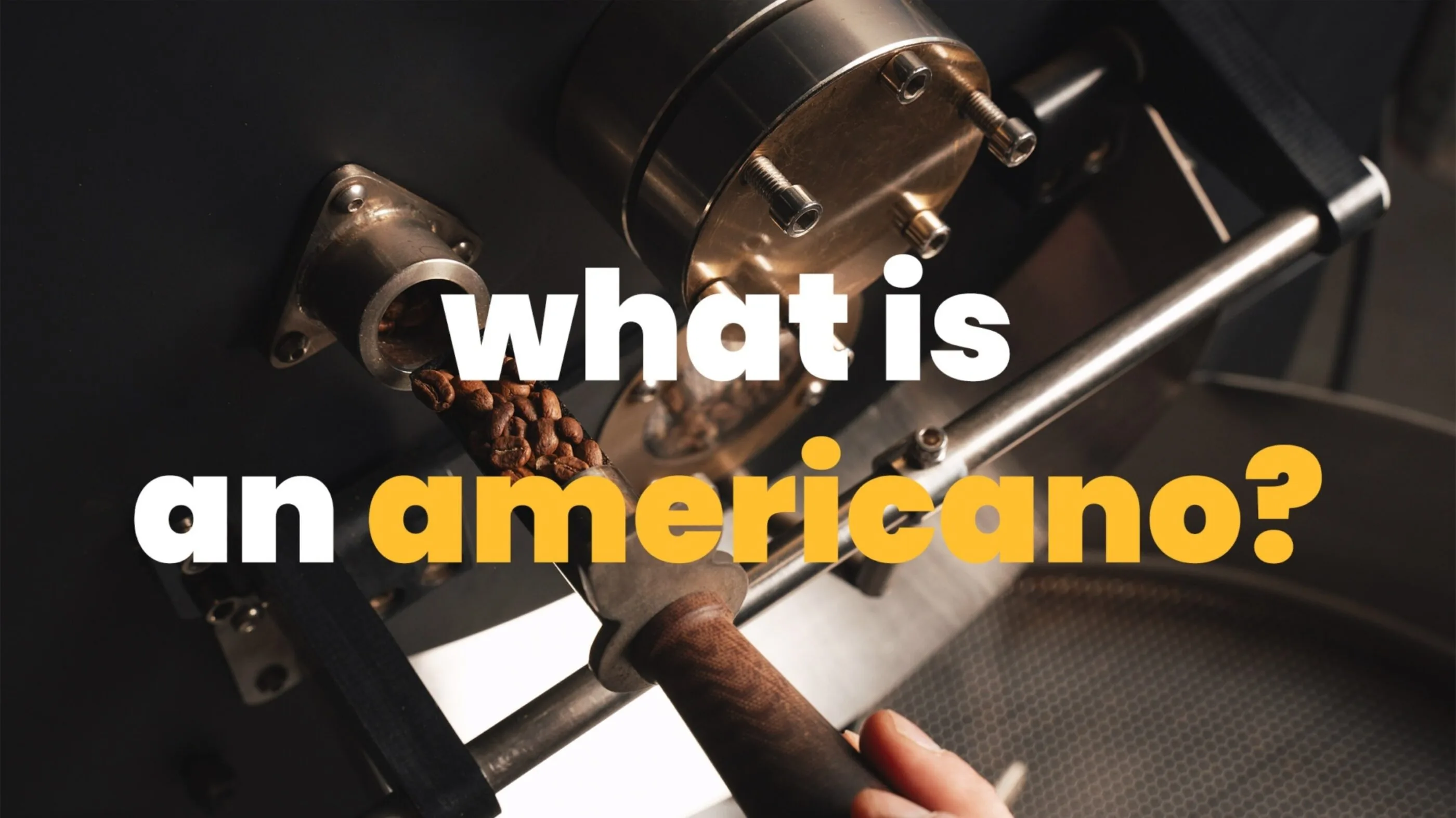 What's the difference between an Americano and a Long Black? blog image