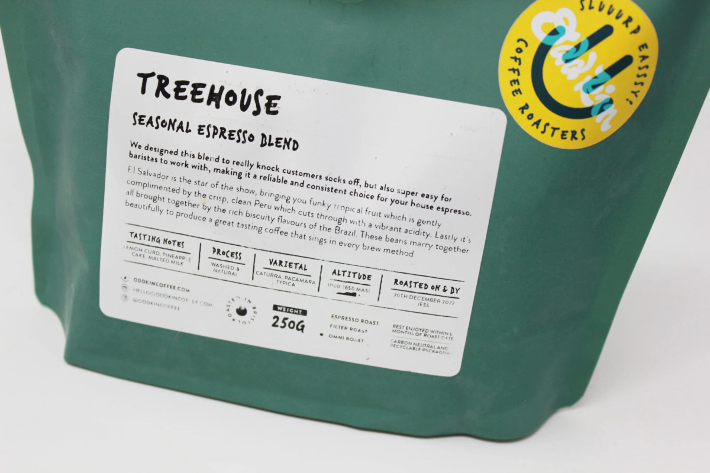 Treehouse Seasonal Espresso Blend secondary product photo