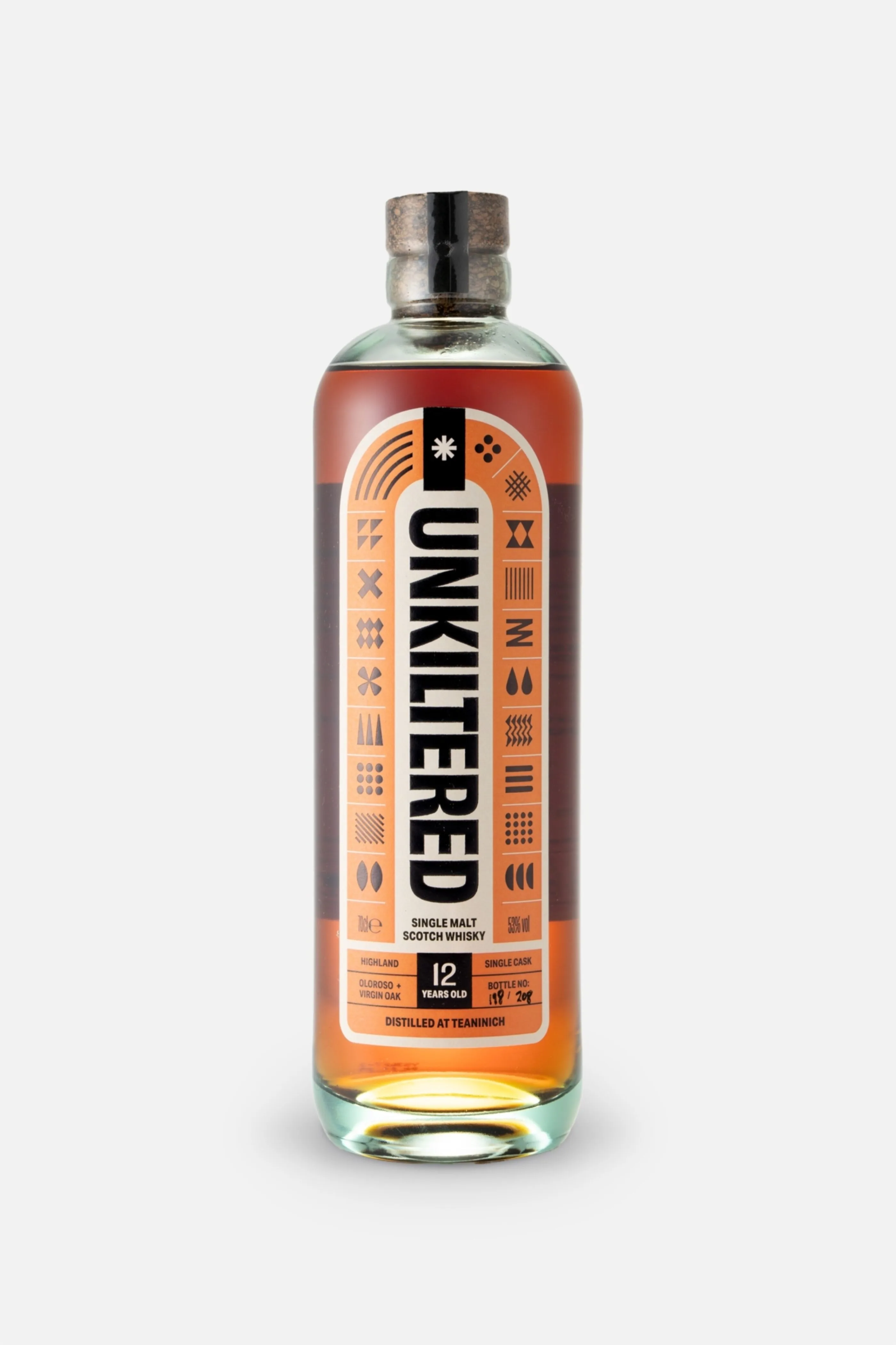 Unkiltered Teaninich Single Malt Scotch Whisky- 12 Years product photo