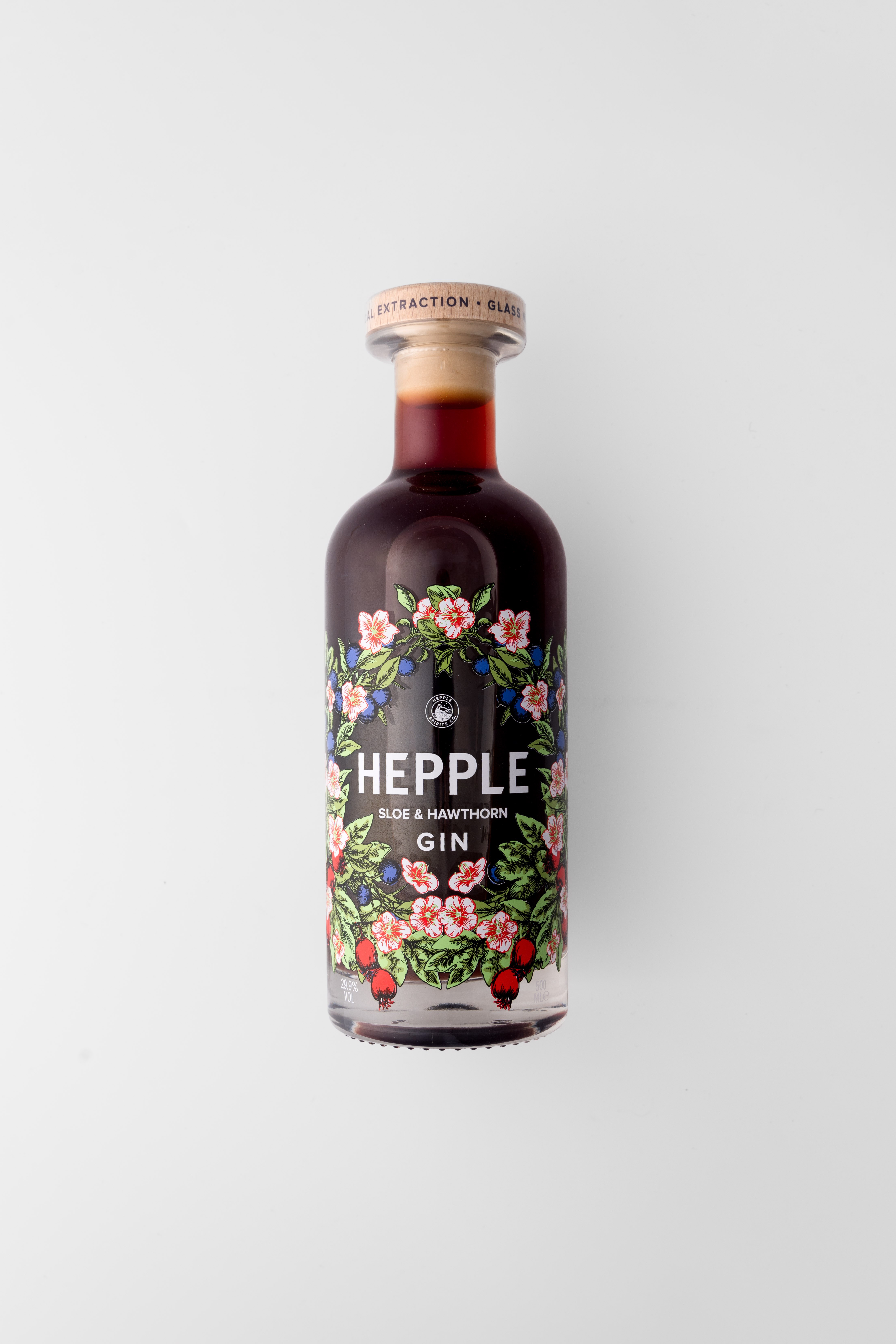 Hepple Sloe & Hawthorn Gin product photo