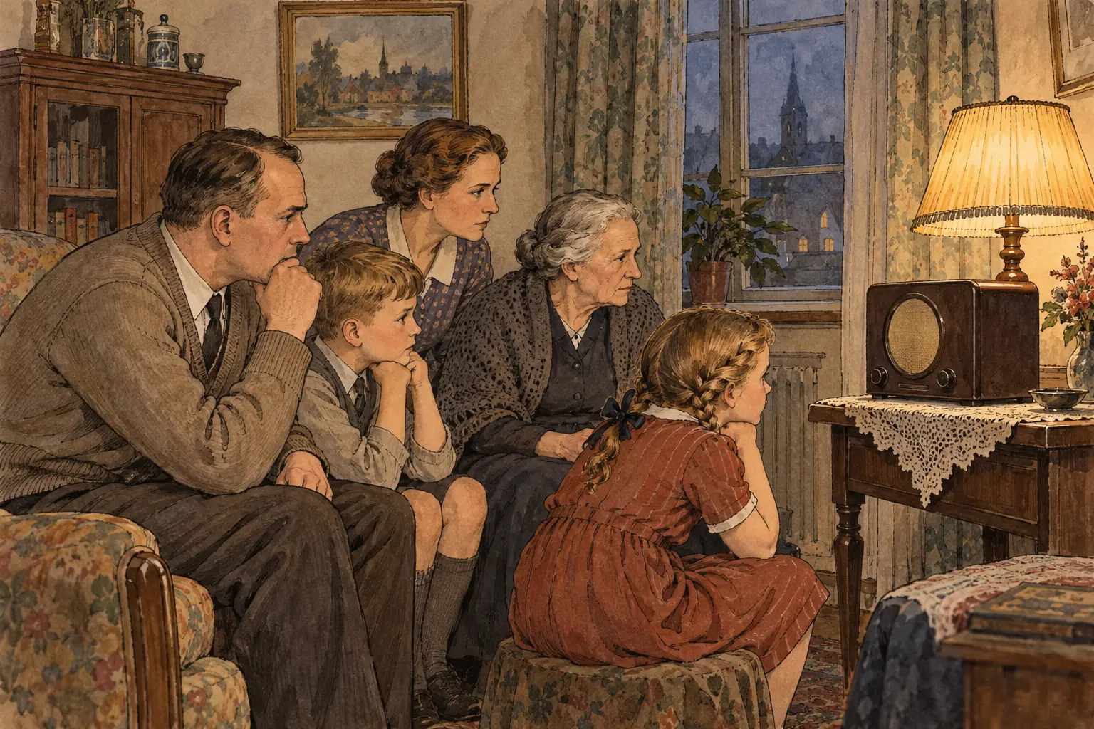Cheap 'people's receivers' brought speeches by Hitler and other Nazi broadcasts into most German homes.