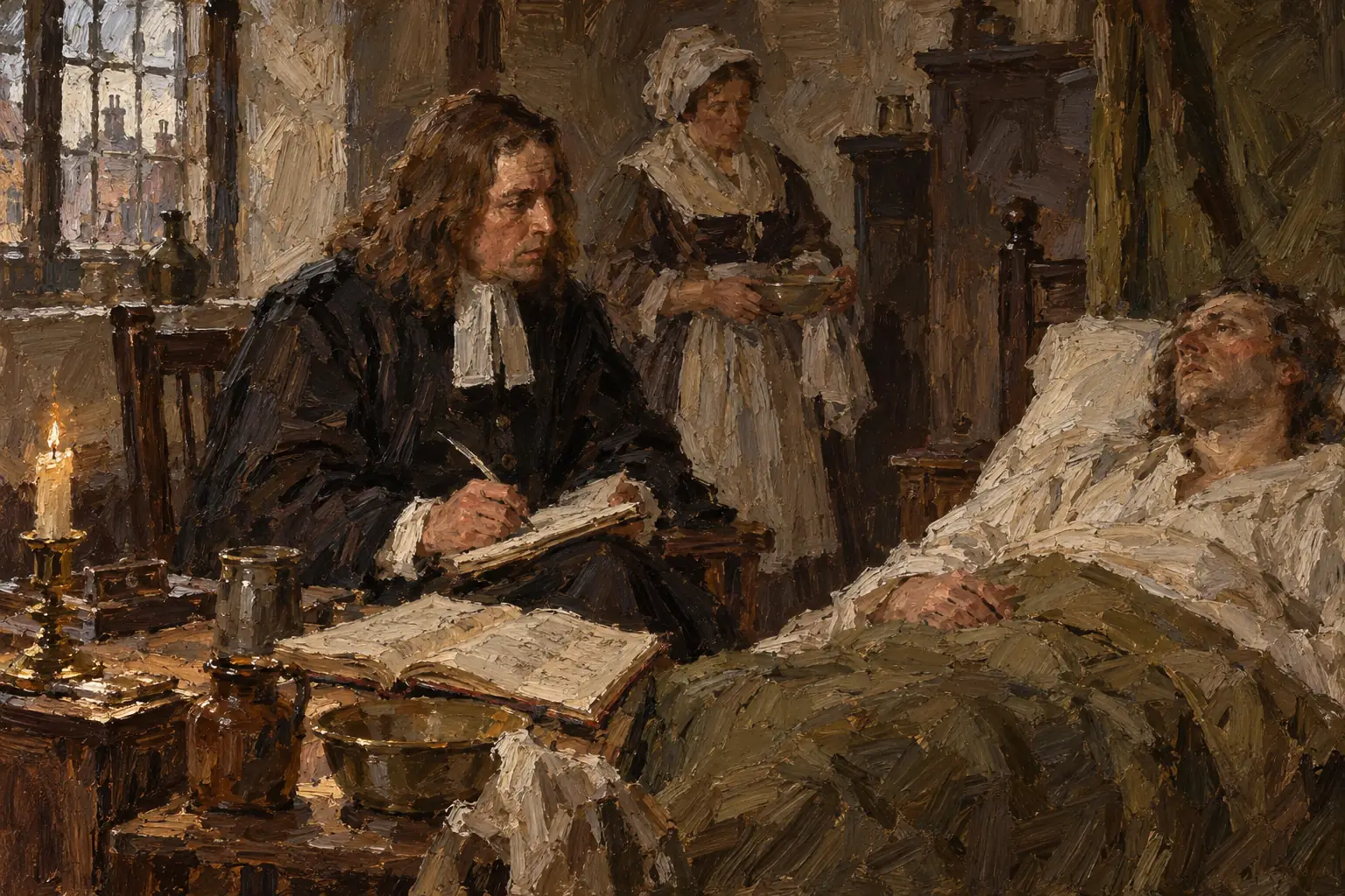 Thomas Sydenham, the 'English Hippocrates', recorded his patients' symptoms carefully and grouped illnesses into distinct types.