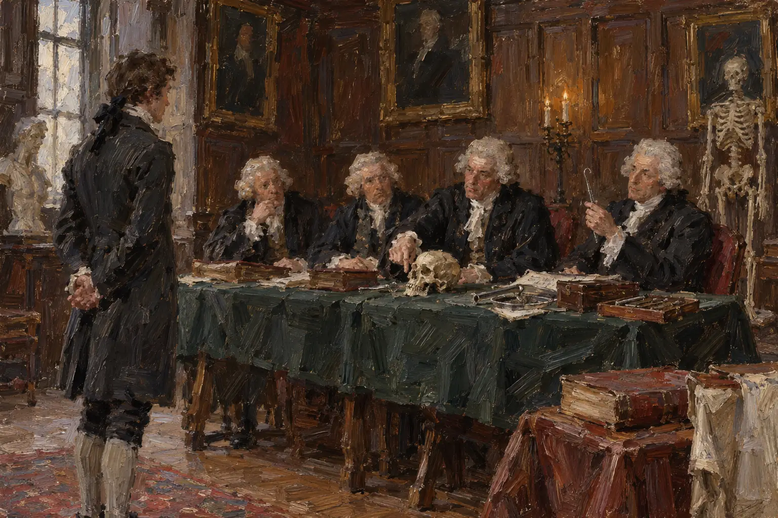 From 1800 the Royal College of Surgeons set formal examinations that would-be surgeons had to pass.
