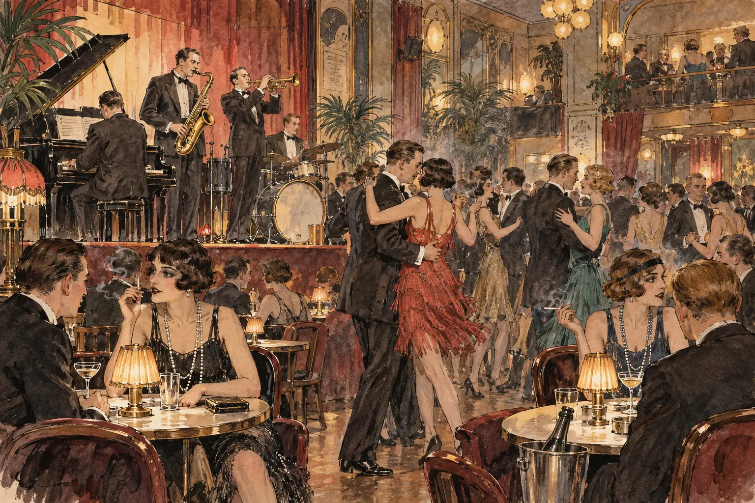 Young women in the big cities enjoyed new freedoms in fashion and nightlife, though most women's lives changed far less