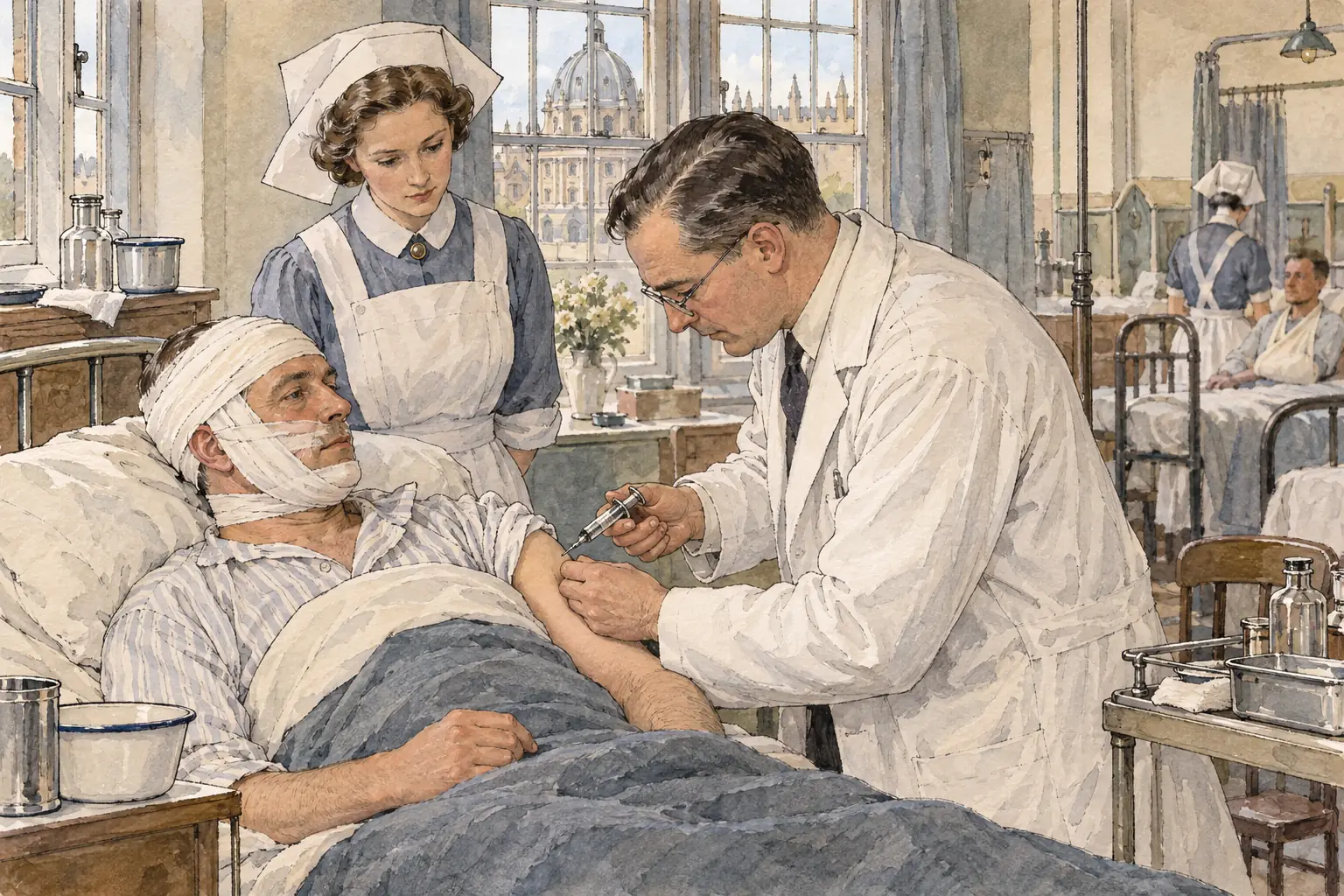 In 1941 a policeman, Albert Alexander, began to recover on penicillin but died when the supply ran out