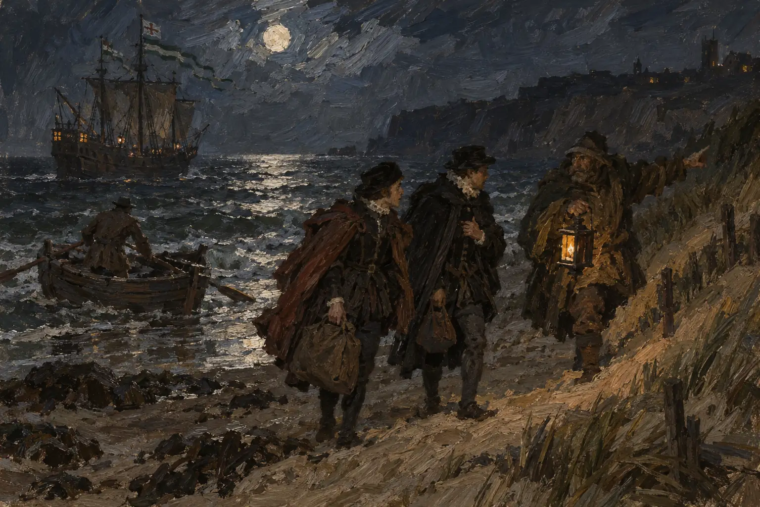 From 1574 seminary priests returned secretly to England to minister to Catholics
