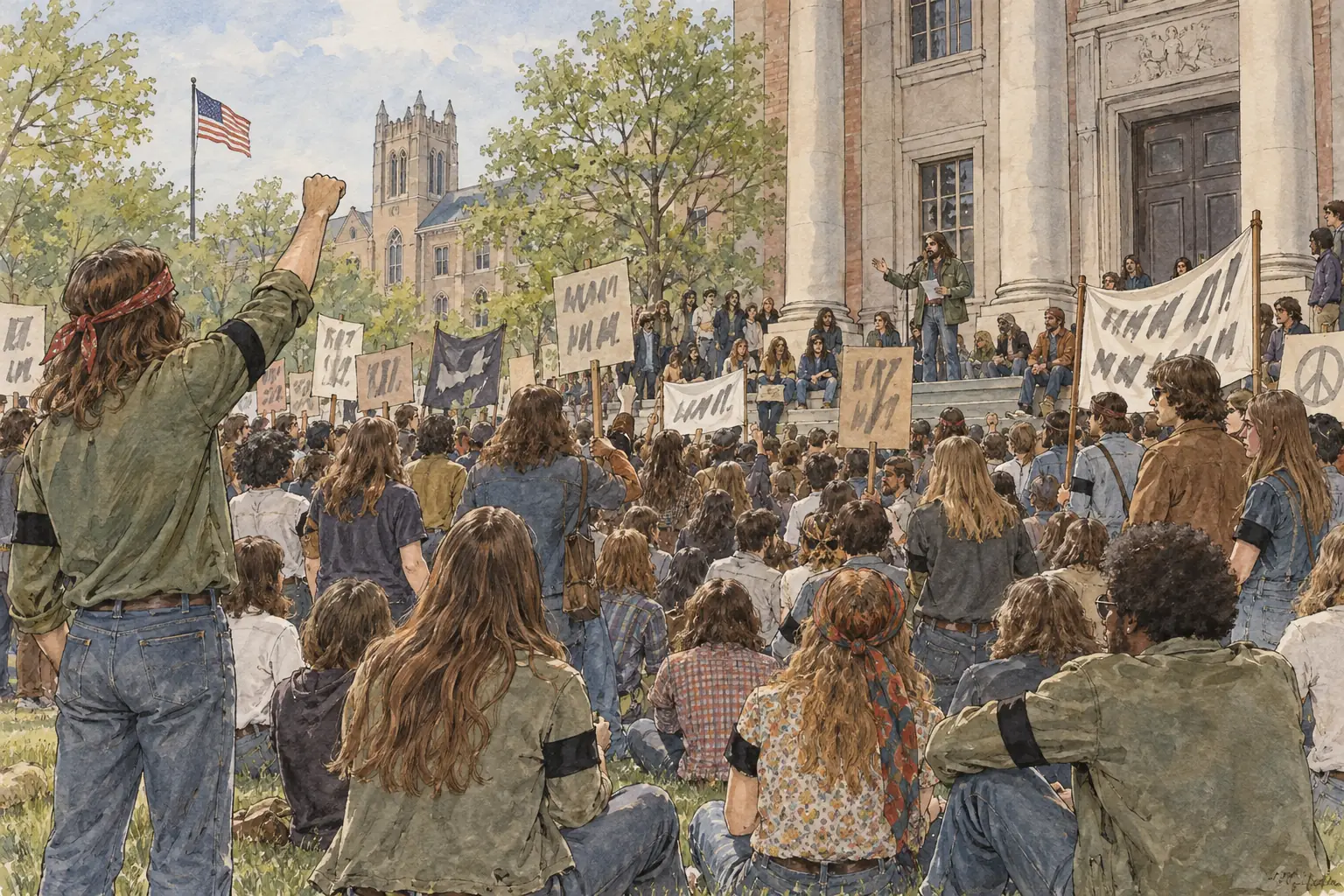 After Kent State, more than 4 million students went on strike at over 900 colleges and universities.