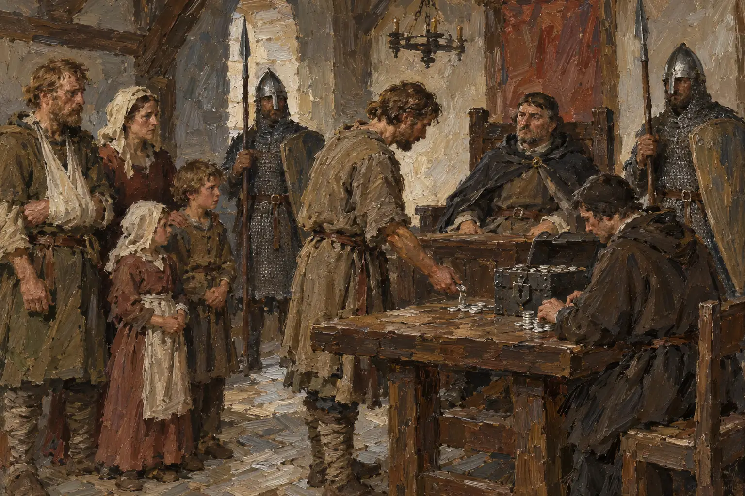 After the Norman Conquest, fines for serious crimes went to the king's officials instead of compensating the victim's family.