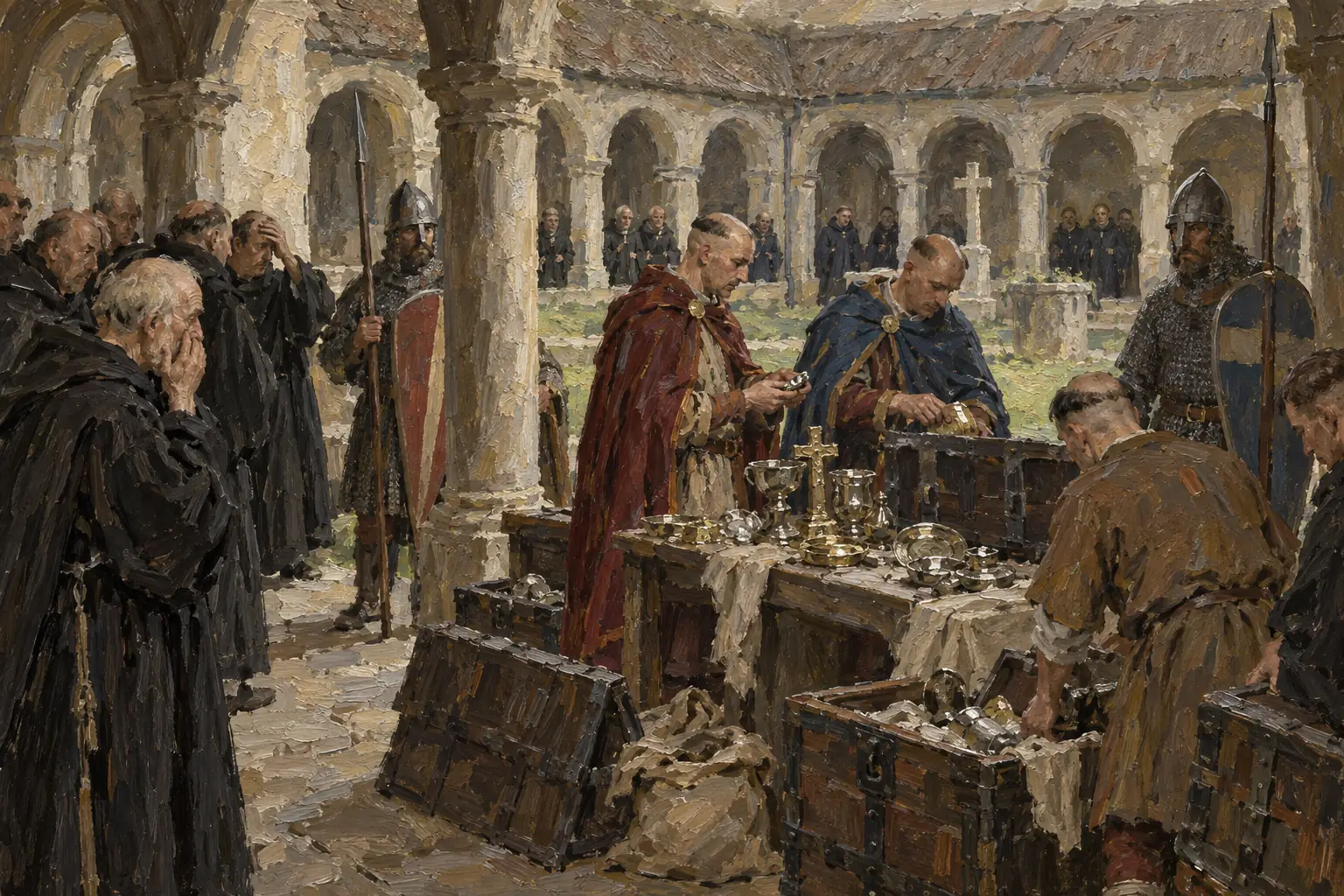 After Lanfranc died in 1089, William II left Canterbury without an archbishop for four years and kept its revenues for himself.