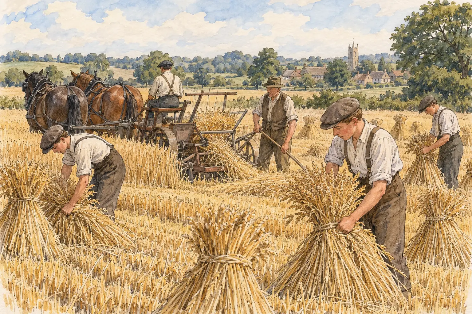 In the Second World War many conscientious objectors were directed to farm work instead of prison
