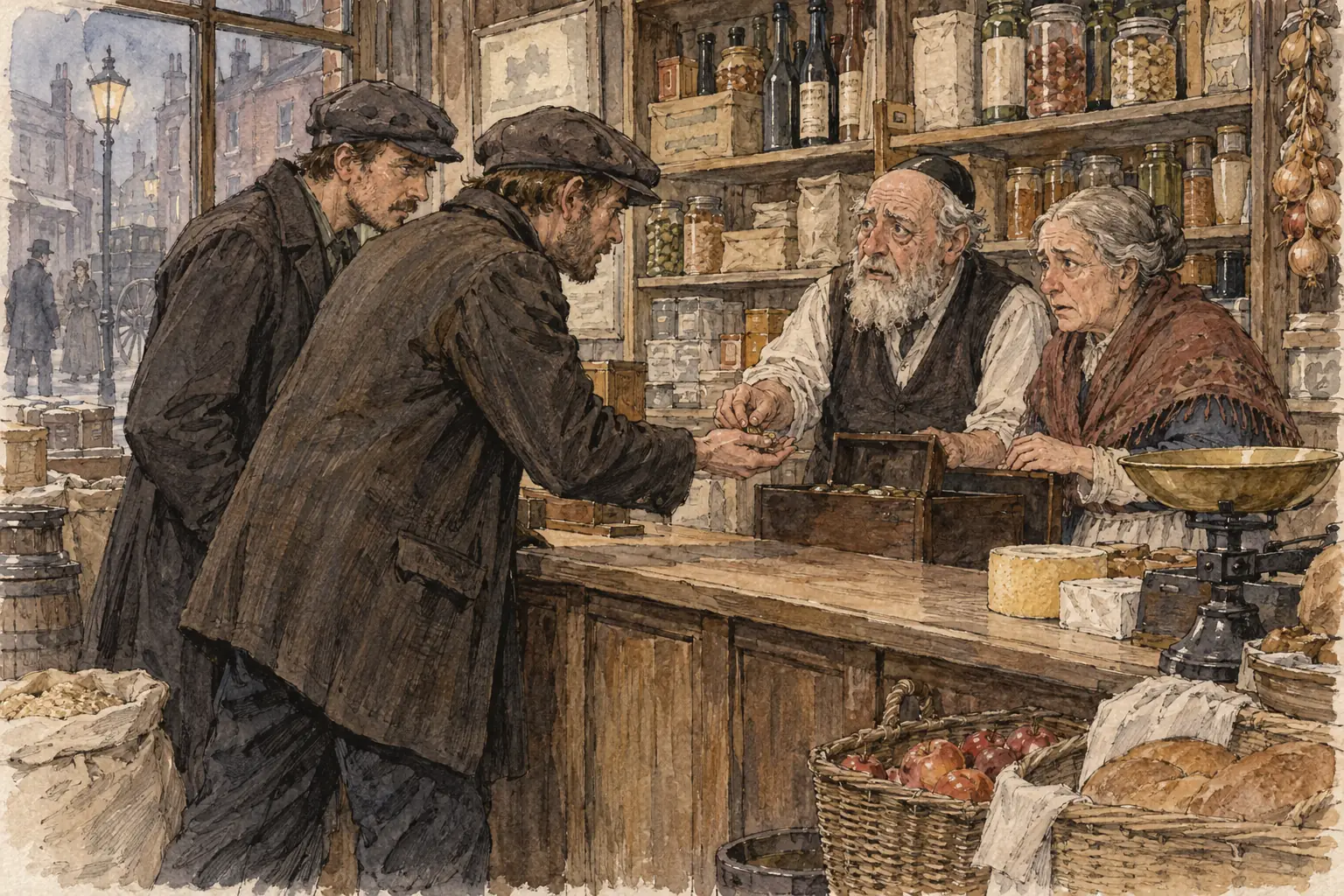 Gangs such as the Bessarabian Tigers ran protection rackets against Jewish businesses
