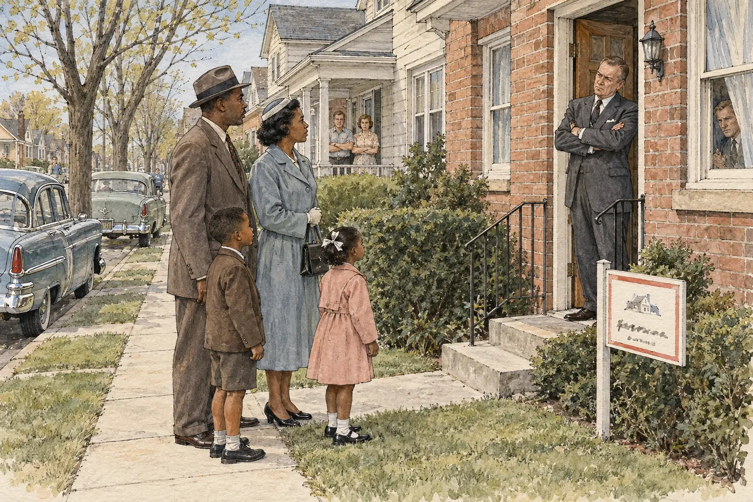 Northern cities had no segregation laws, but estate agents, landlords and restrictive covenants kept Black families out of white neighbourhoods.