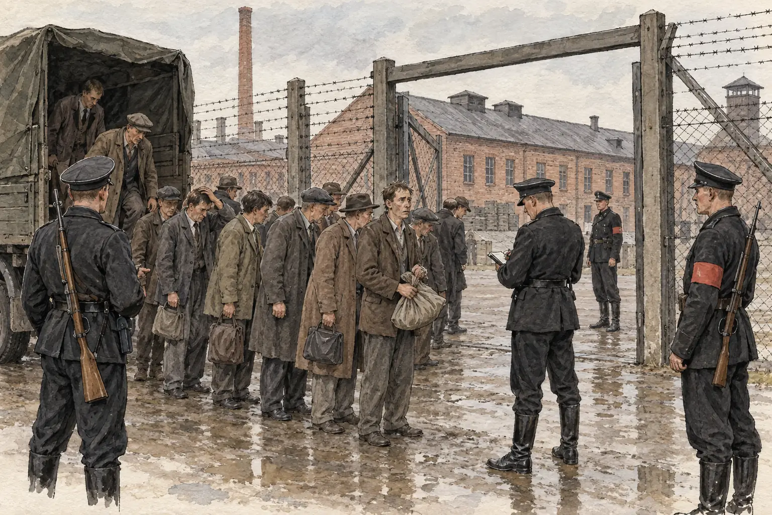 Dachau, opened near Munich in March 1933 in an old munitions factory, was the first concentration camp and held communists, socialists and other political opponents.