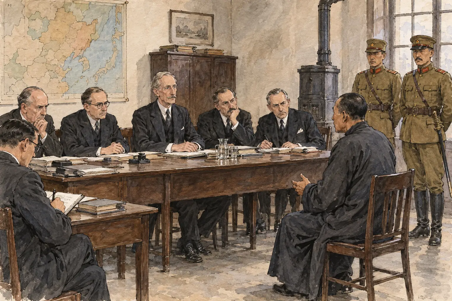 The Lytton Commission investigated in Manchuria in 1932