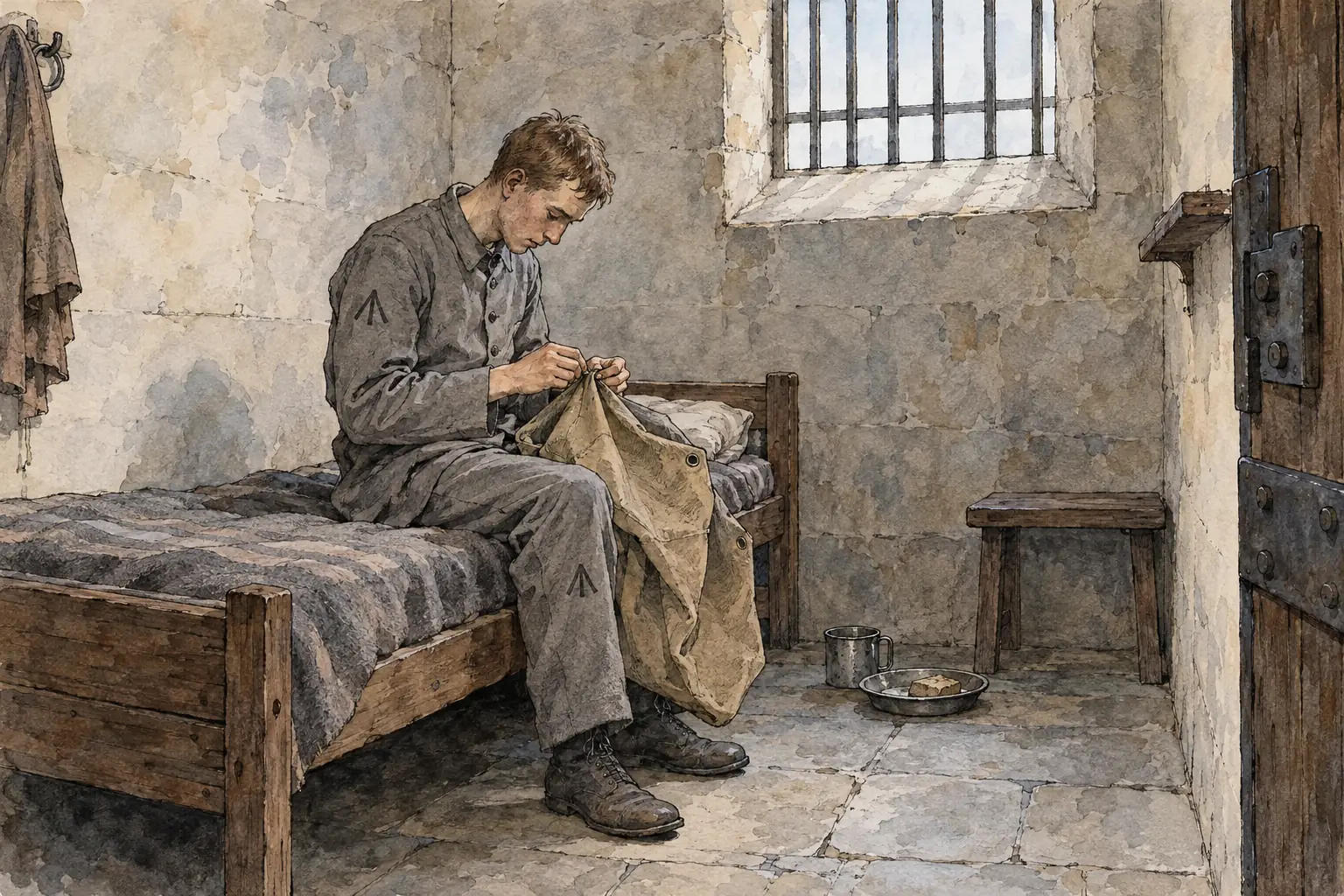 Absolutists who refused all war work were imprisoned with hard labour, and some were kept in solitary confinement