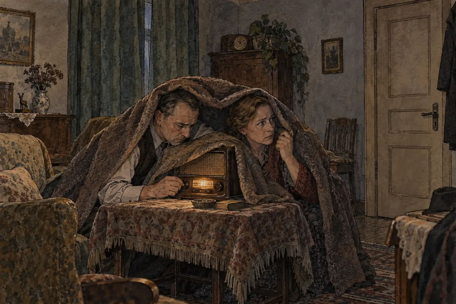 Many Germans secretly listened to foreign radio stations such as the BBC