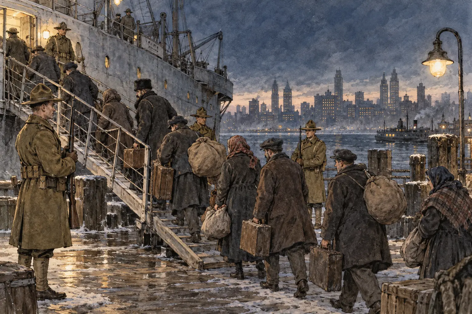 In December 1919, 249 foreign-born radicals were deported to Russia on the USS Buford, which newspapers called the Soviet Ark