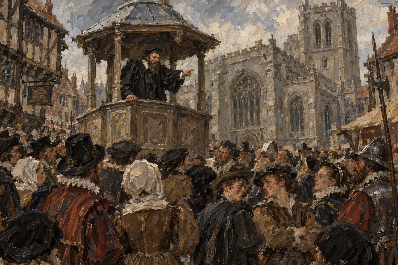 Puritans condemned plays as immoral and argued that they drew people away from church.