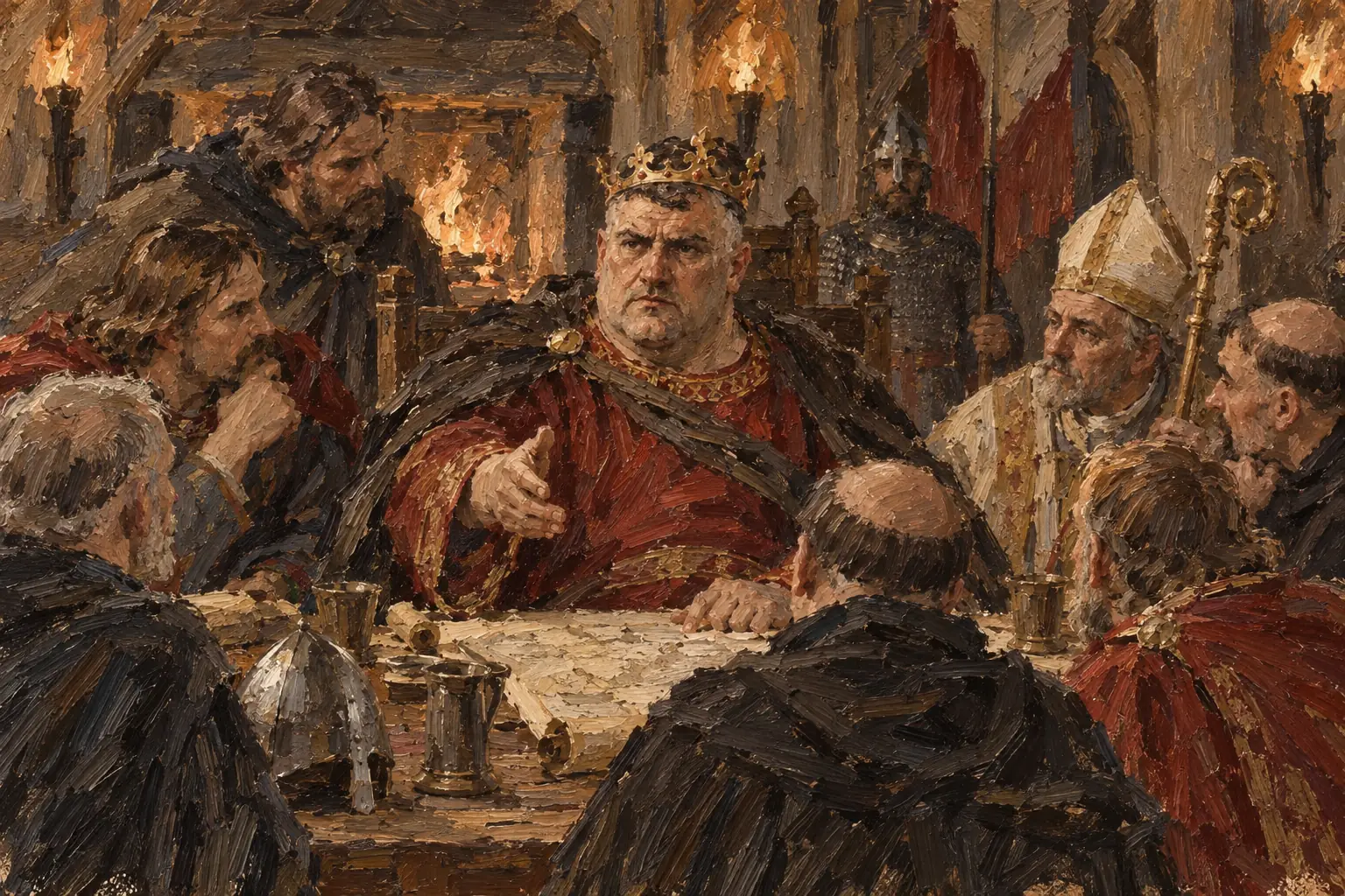William ordered the survey at his Christmas court at Gloucester in 1085