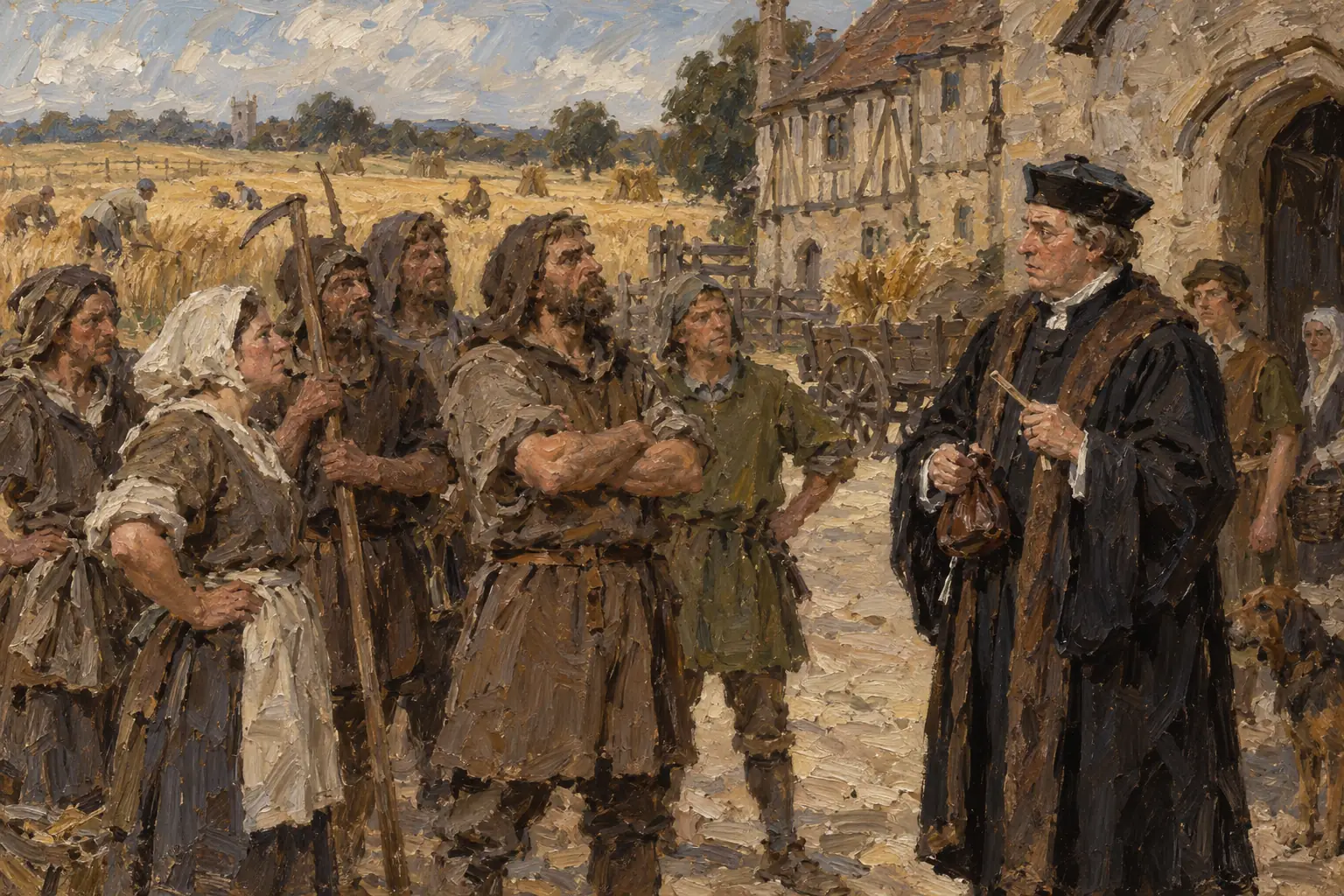 With so many workers dead, survivors demanded higher wages, and in 1351 the Statute of Labourers tried to stop them.