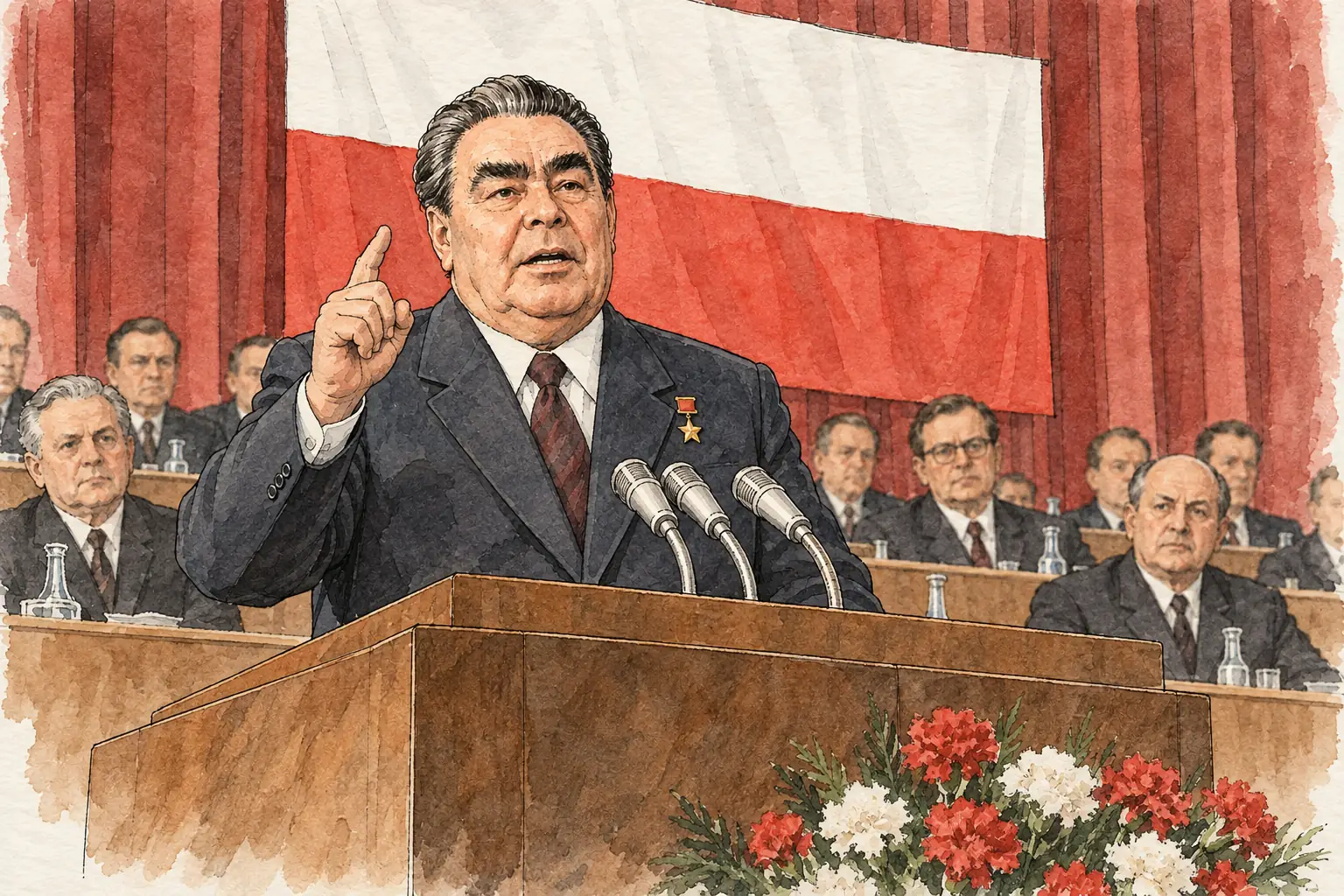 Brezhnev set out his doctrine in a speech to the Polish communist party congress in Warsaw on 12 November 1968.