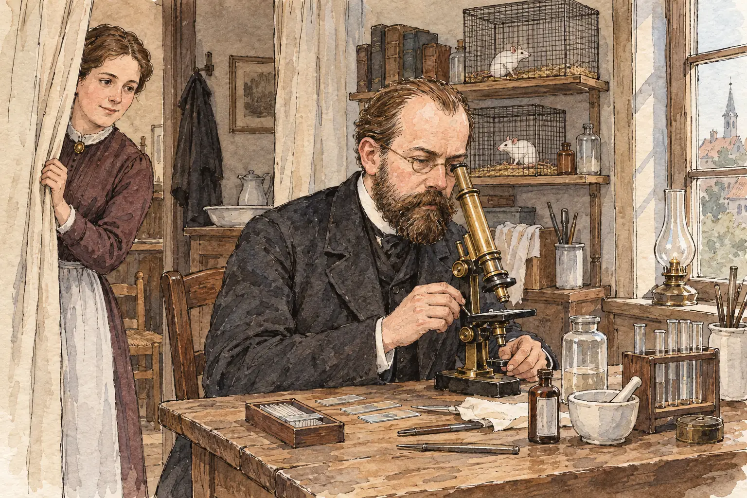 In 1876 Koch identified the bacterium that causes anthrax