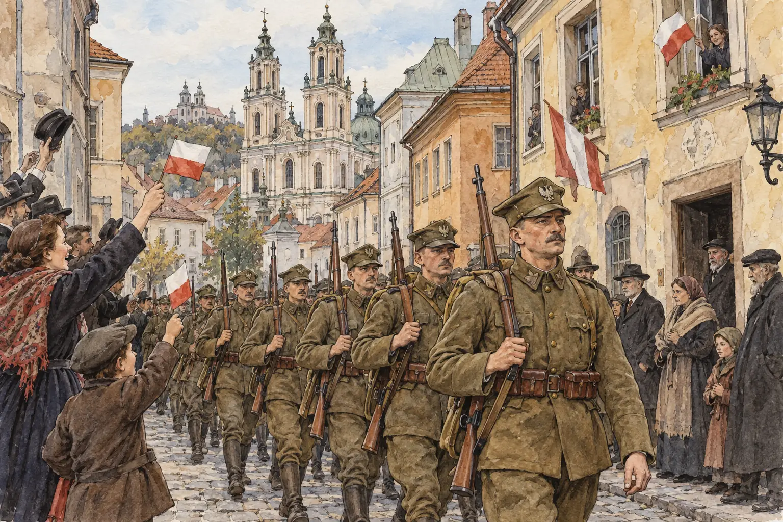 Polish troops seized Vilna in October 1920 and kept it, even though the League called on them to withdraw