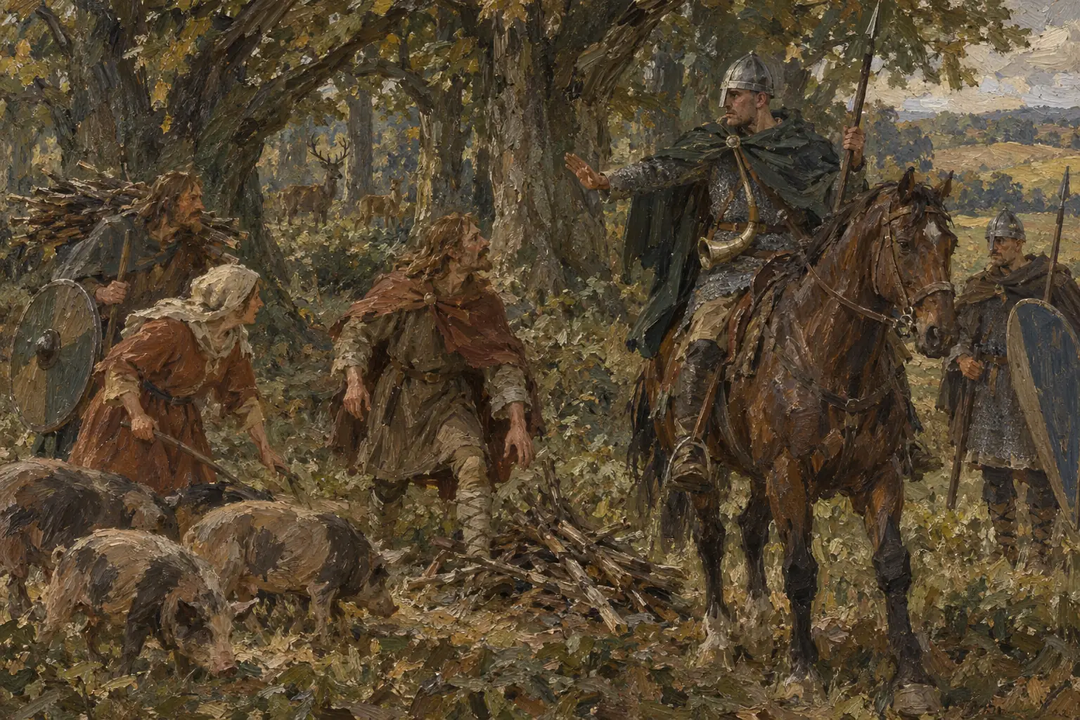 Villagers were also stopped from gathering wood and grazing animals in the forest