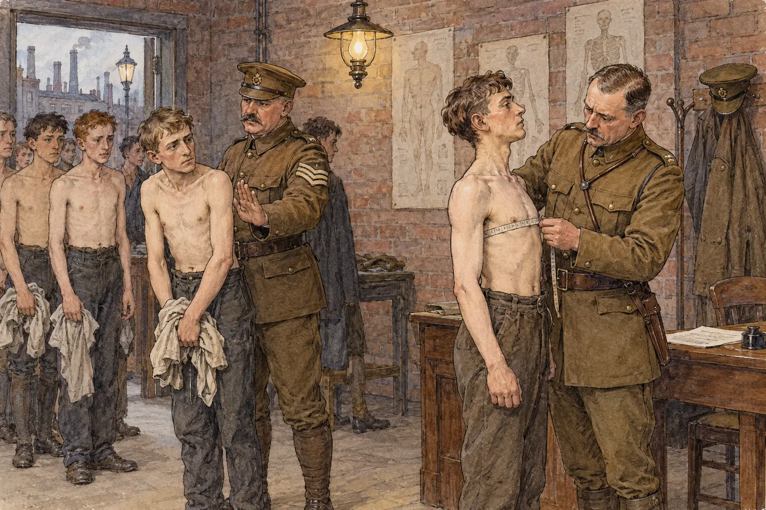 Around 40% of volunteers for the Boer War were rejected as unfit, many because of health problems caused by poverty.