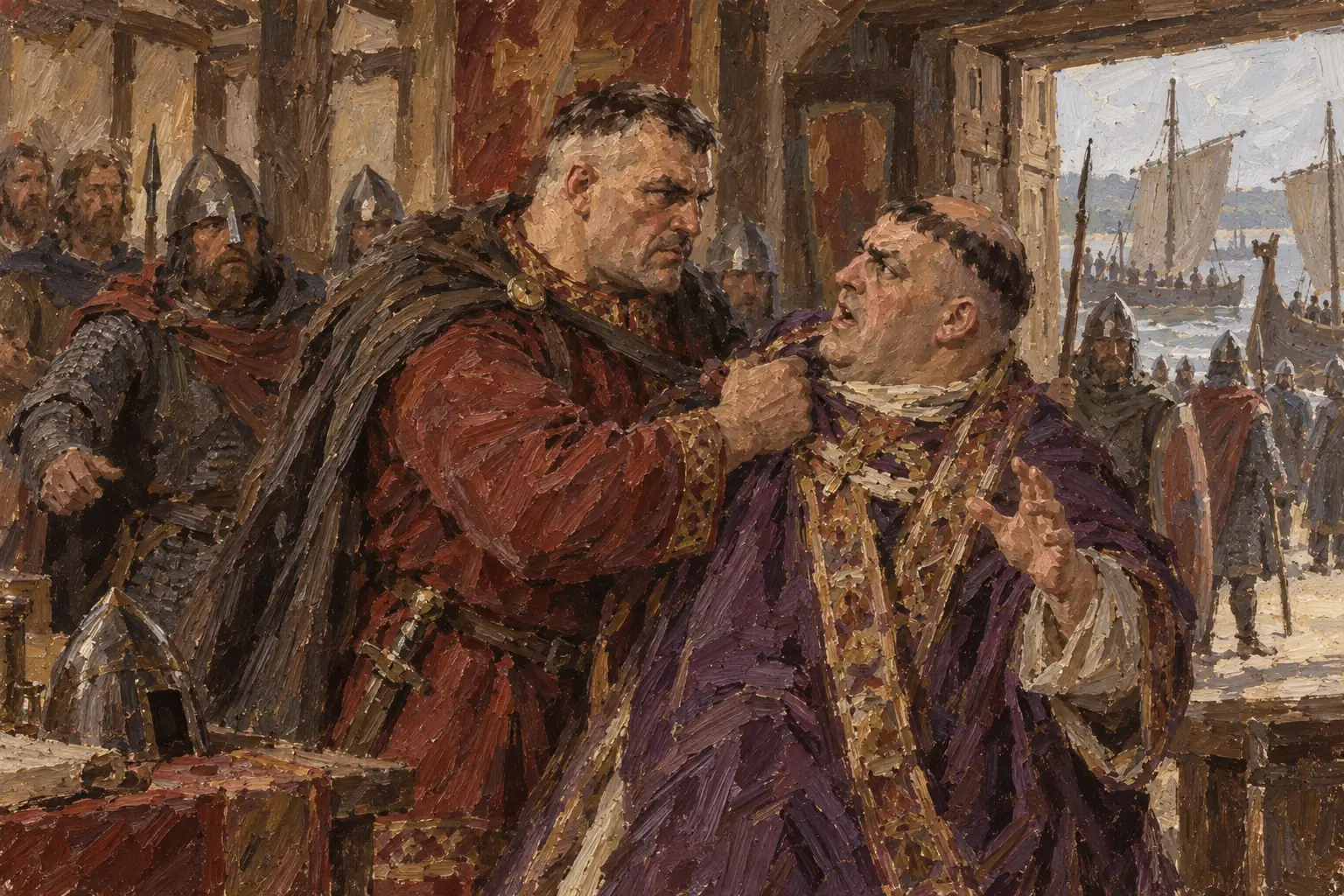 In 1082 William arrested Odo himself, as Earl of Kent, and had him imprisoned