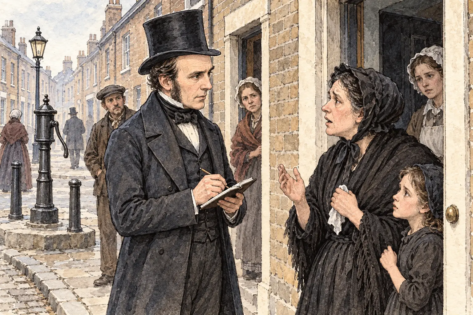 John Snow questioned local residents and found that most victims had drunk from the Broad Street pump