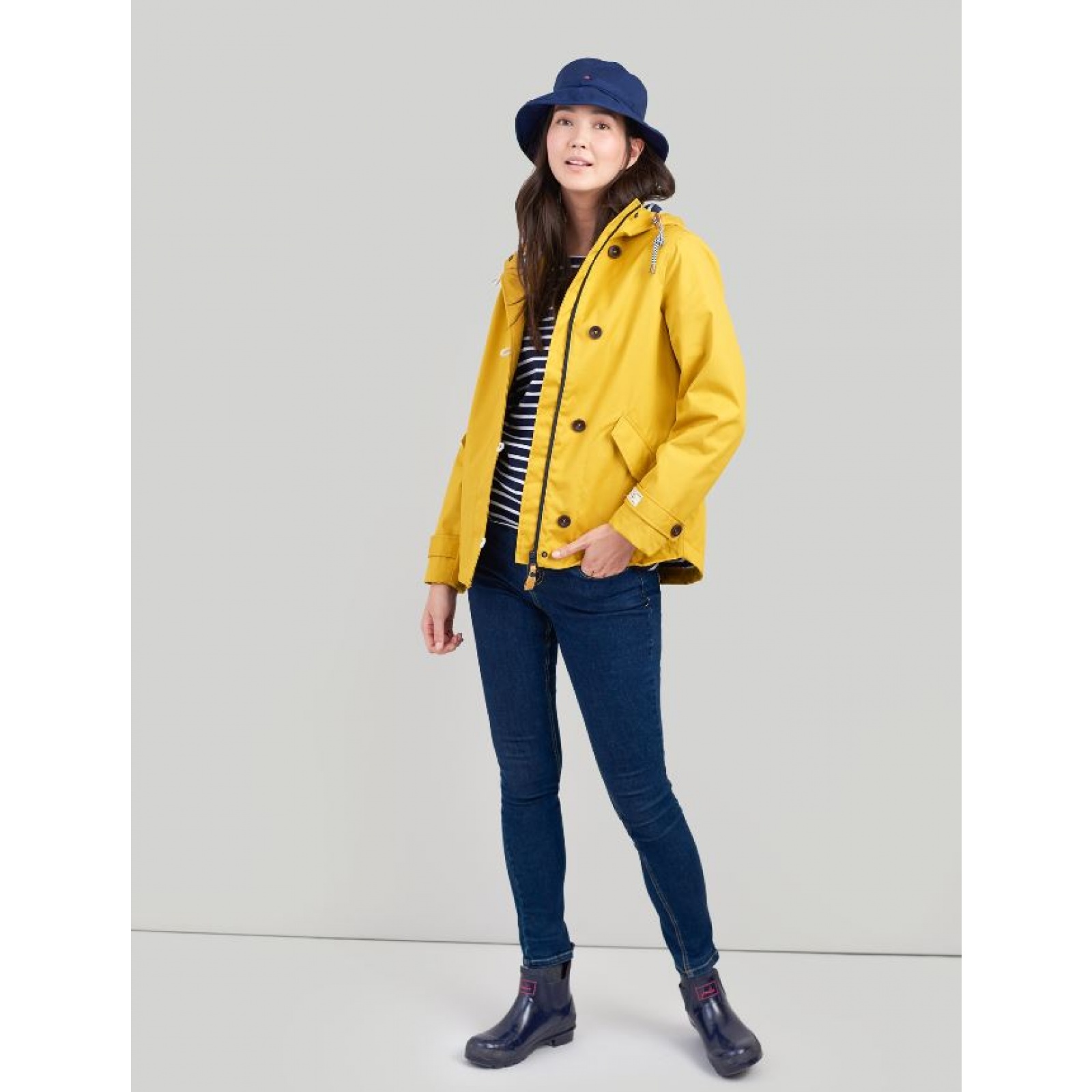 joules coast waterproof hooded jacket