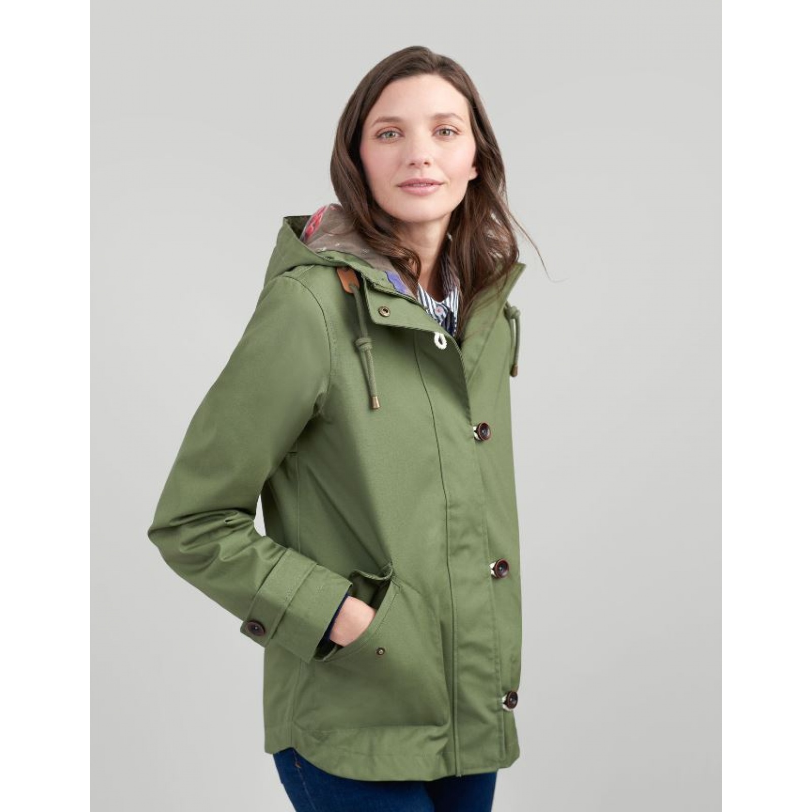 joules coast waterproof hooded jacket