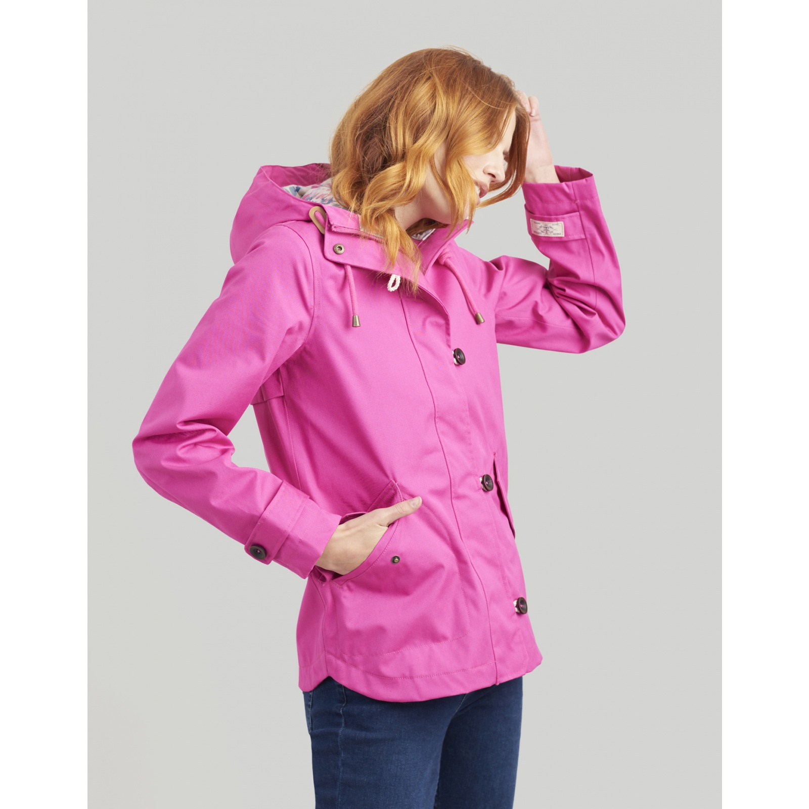 joules coast waterproof hooded jacket