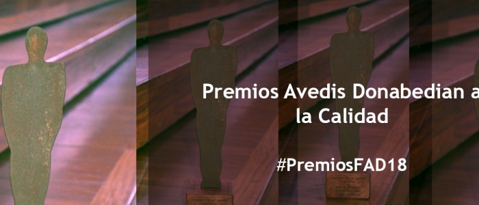 Galardonados en los Premios Avedis Donabedian a la calidad 2018