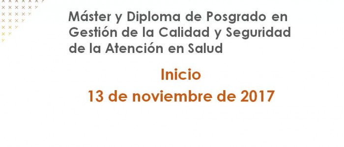 Inicio de nuestros Máster y Diploma de posgrado online