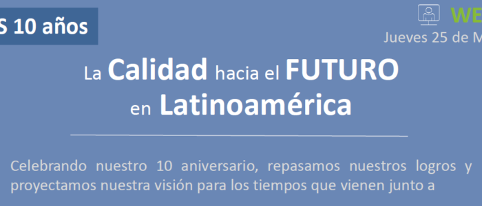 Webinario de commemoración de los 10 años de CLICSS (25/03/21)