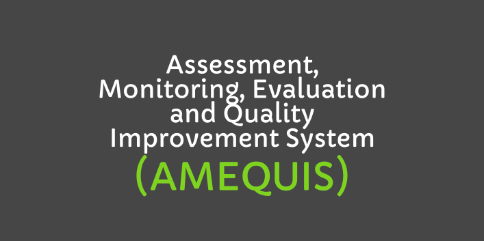 Assessment, Monitoring, Evaluation and Quality Improvement System (AMEQUIS)