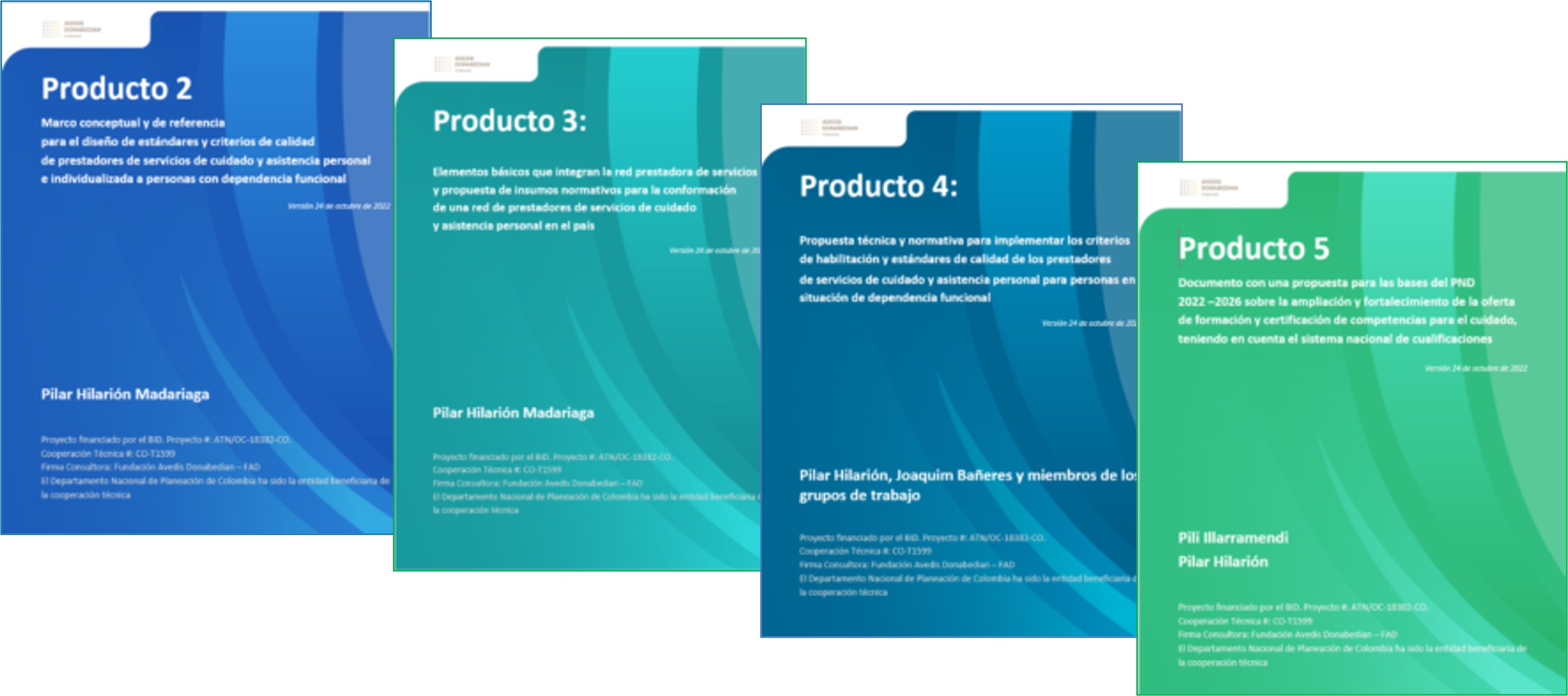 Propuesta de “Criterios de habilitación y estándares de calidad para los prestadores de servicios de cuidado incluyendo los recursos humanos” en Colombia.
